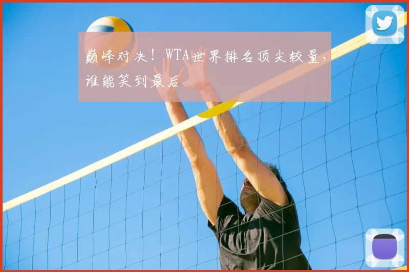 巅峰对决！WTA世界排名顶尖较量，谁能笑到最后