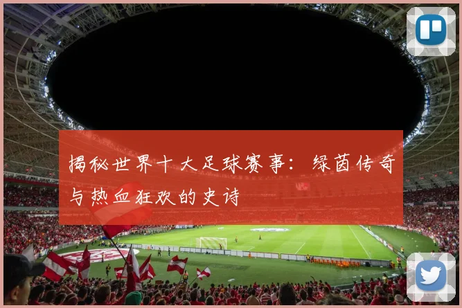 揭秘世界十大足球赛事：绿茵传奇与热血狂欢的史诗